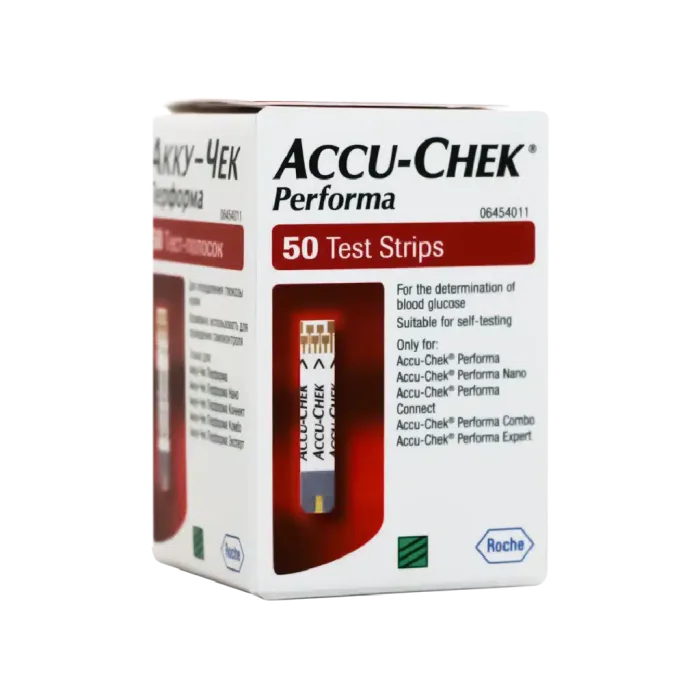 نوار تست قند خون اکیو چک پرفورما ۵۰ عددی