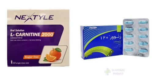 پکیج ۲ محصول زنوور + ویال ال کارنیتین ۲۰۰۰ نکستایل