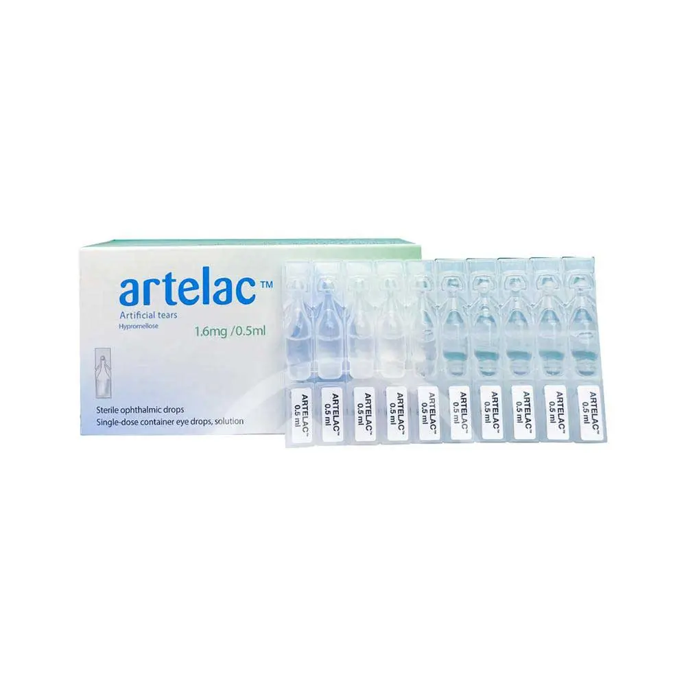 قطره تک دوز اشک مصنوعی آرتلاک بوش اند لومب 60 عددی - بسته 10 تایی