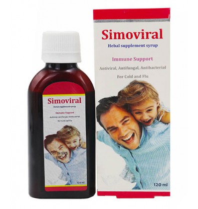 شربت سیموویرال سیمرغ دارو عطار 120 میلی لیتر