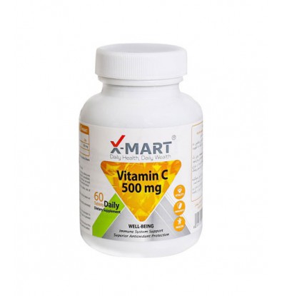 قرص ویتامین سی 500 میلی گرم ایکس مارت 60 عددی