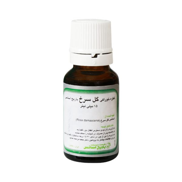 قطره خوراکی گل سرخ باریج اسانس ۱۵ میلی لیتر