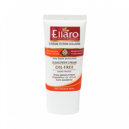 کرم ضد آفتاب فاقد چربی الارو SPF50 مناسب پوست چرب و جوش دار ۴۰ میلی لیتر