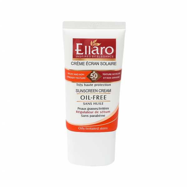 کرم ضد آفتاب فاقد چربی الارو SPF50 مناسب پوست چرب و جوش دار ۴۰ میلی لیتر