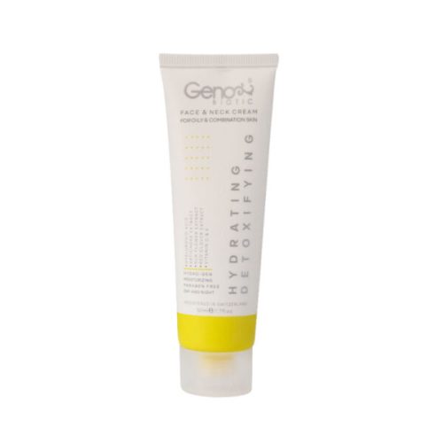کرم رطوبت رسان صورت و گردن پوست چرب و مختلط ژنوبایوتیک 50 میلی لیتر