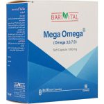 سافت ژل مگا امگا 1000 میلی گرم 9 7 6 3 باریویتال