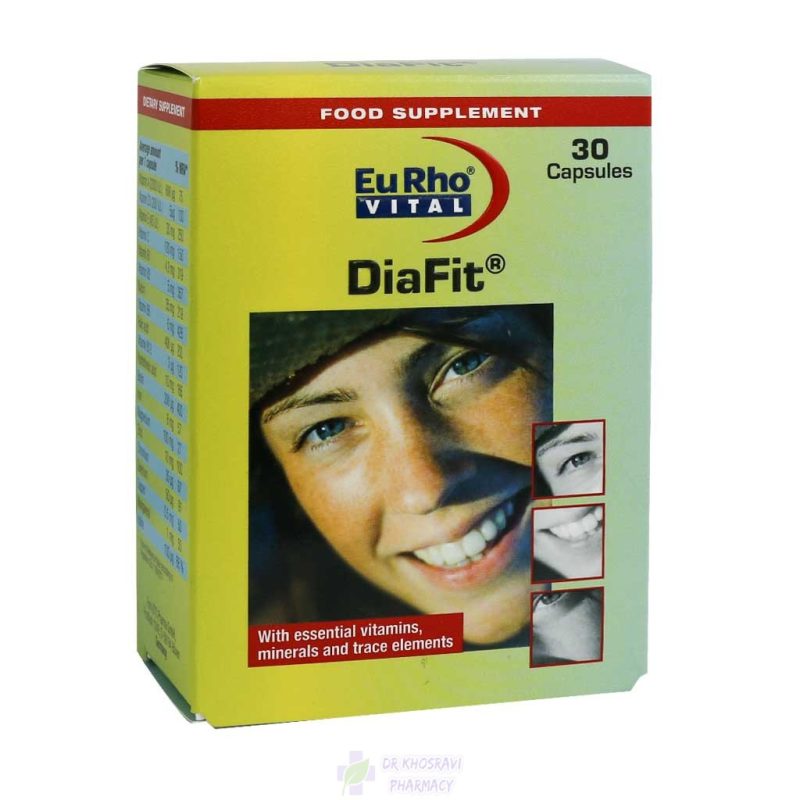 کپسول دیافیت یوروویتال EuRho Vital DiaFit 60 Caps