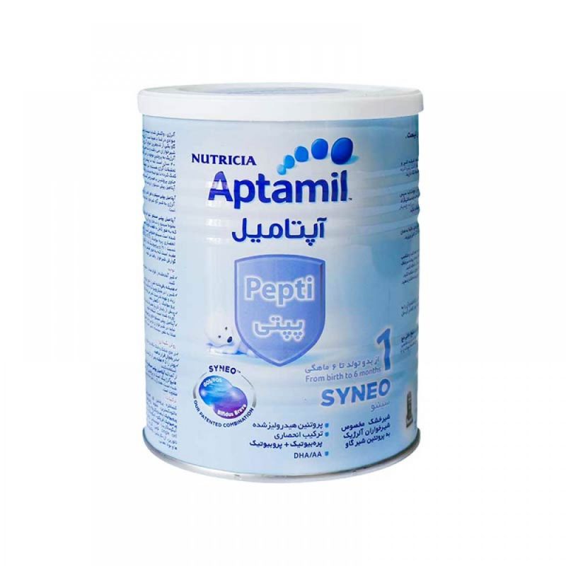 شیر خشک آپتامیل پپتی 1 نوتریشیا تا 6 ماهگی