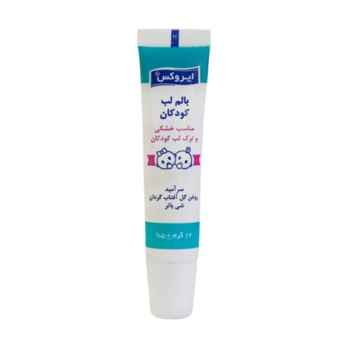 بالم لب کودکان ایروکس مناسب خشکی و ترک لب کودک 12 گرم