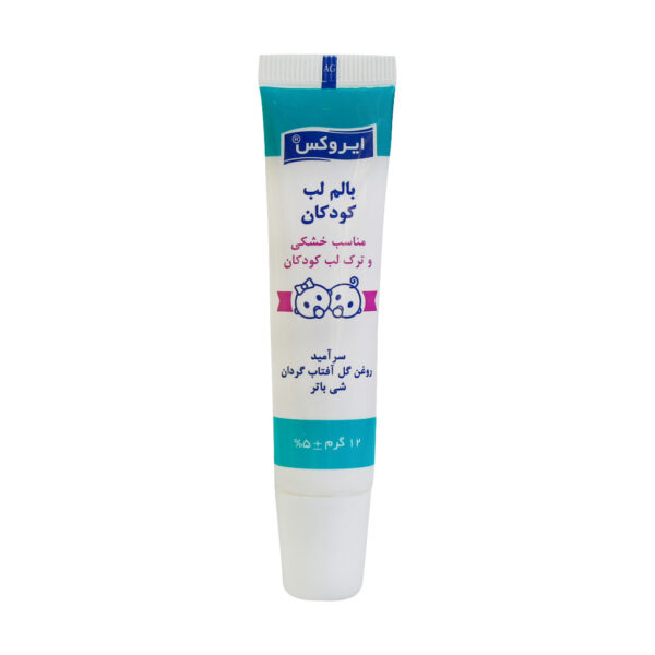 بالم لب کودکان ایروکس مناسب خشکی و ترک لب کودک 12 گرم