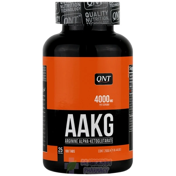 قرص ای ای کی جی 4000 AAKG QNT کیو ان تی 100 عدد