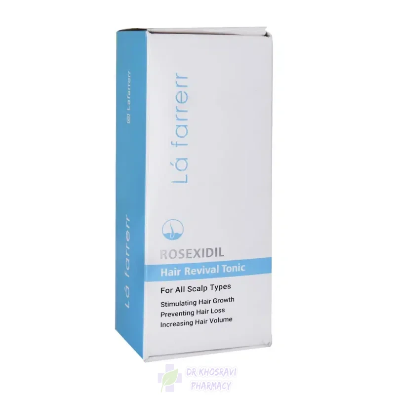 تونیک محرک رشد مو لافارر Rosexidil حجم 65 میلی لیتر