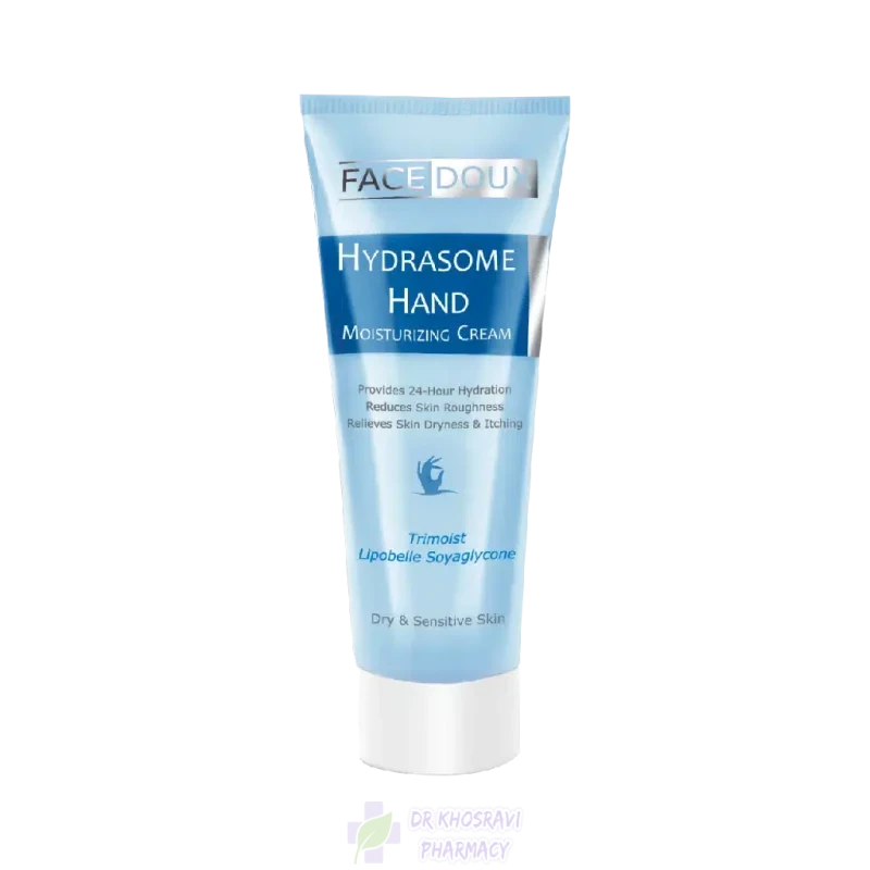 کرم مرطوب کننده دست هیدرازوم فیس دوکس مناسب پوست های خشک و حساس ۷۵ میلی لیتر