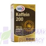 قرص کافئین 200 میلی گرم یوروویتال 60 عدد