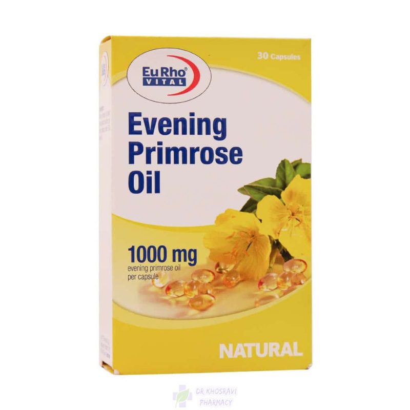 کپسول ایوینینگ پرایم رز اویل یوروویتال 30 عدد